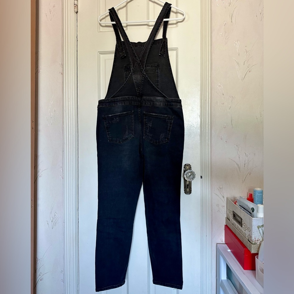 Zips & Rips Denim Dungarees - Picture 7 of 12